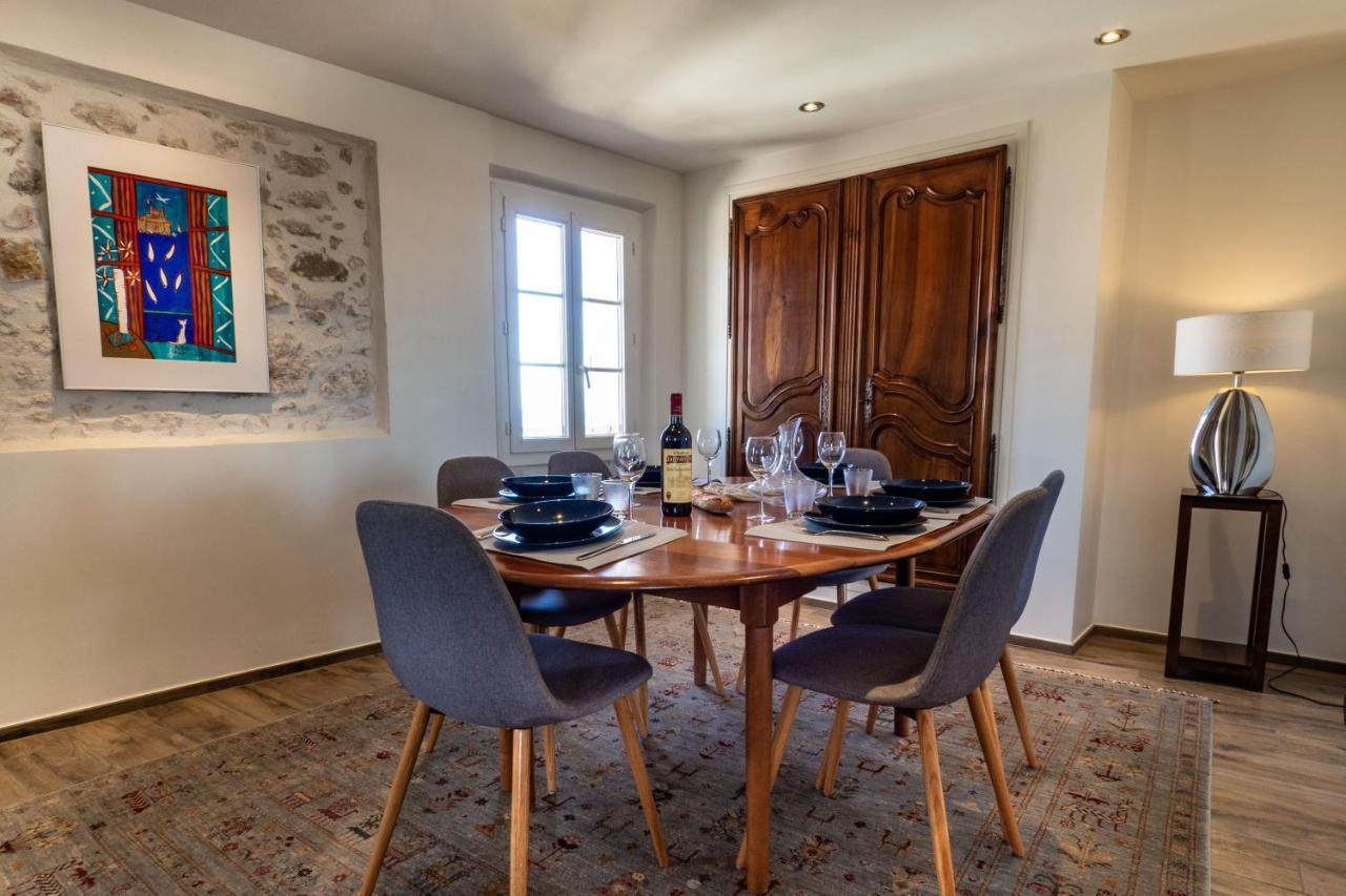 Charmant Appartement Spacieux Pour 6P Vue Mer Vieil Antibes Bagian luar foto