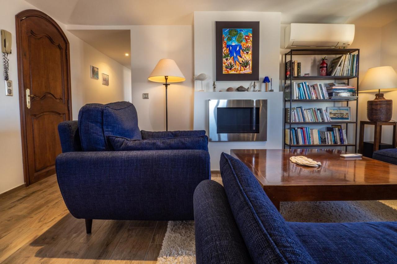 Charmant Appartement Spacieux Pour 6P Vue Mer Vieil Antibes Bagian luar foto