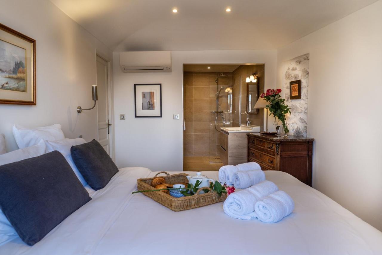 Charmant Appartement Spacieux Pour 6P Vue Mer Vieil Antibes Bagian luar foto